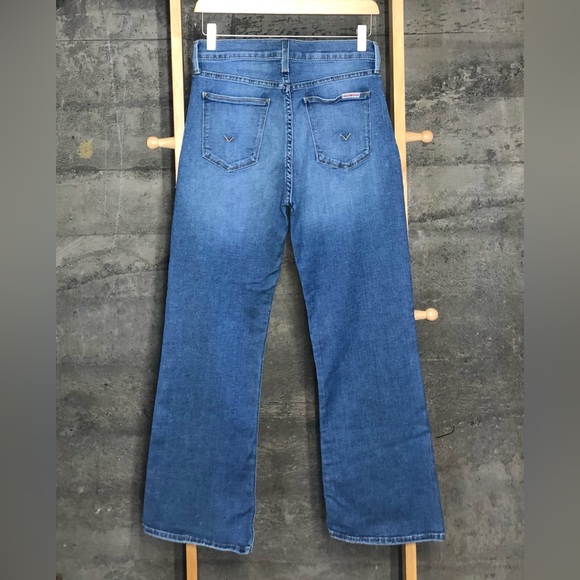 Lovely Like NEW Hudson Blair High Rise Bootcut Cropped Jeans in Women’s Size 28 - Picture 4 of 6